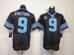 Jerseys Factory Cheap Nike Lions #9 Matthew Stafford Black Alter