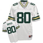 Jerseys Factory Cheap Nike Packers #80 Donald Driver White Stitc