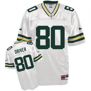 Jerseys Factory Cheap Nike Packers #80 Donald Driver White Stitc