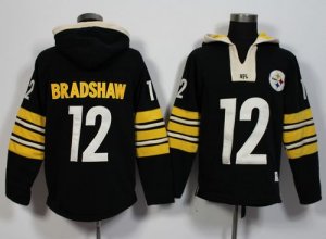 Jerseys Factory Cheap Pittsburgh Steelers #12 Terry Bradshaw Bla