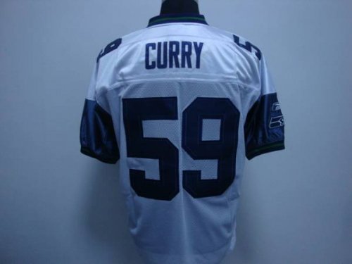 Jerseys Factory Cheap Seahawks Aaron Curry #59 Stitched White NF
