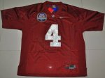 Jerseys Factory Cheap Crimson Tide #4 Marquis Maze Red 2012 BCS