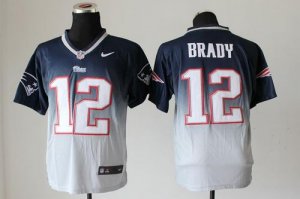 Jerseys Factory Cheap Nike Patriots #12 Tom Brady Navy Blue/Grey