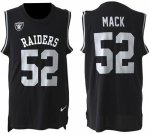 Jerseys Factory Cheap Nike Raiders #52 Khalil Mack Black Team Co