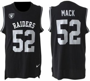 Jerseys Factory Cheap Nike Raiders #52 Khalil Mack Black Team Co