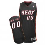 Jerseys Factory Cheap Heats Personalized Authentic Black NBA Jer