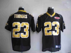 Jerseys Factory Cheap Saints #23 Pierre Thomas Black With Super