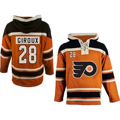 Jerseys Factory Cheap Flyers #28 Claude Giroux Orange Sawyer Hoo