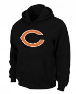 Jerseys Factory Cheap Chicago Bears Logo Pullover Hoodie Black