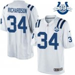 Jerseys Factory Cheap Nike Colts #34 Trent Richardson White With