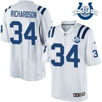 Jerseys Factory Cheap Nike Colts #34 Trent Richardson White With