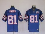 Jerseys Factory Cheap Bills #81 Terrell Owens Baby Blue Team 50t