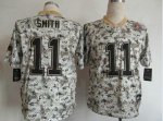 Jerseys Factory Cheap Nike Chiefs #11 Alex Smith Camo Men's Stit