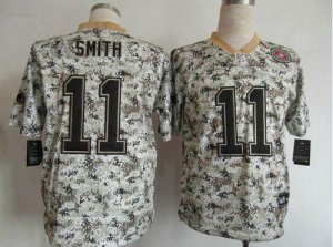 Jerseys Factory Cheap Nike Chiefs #11 Alex Smith Camo Men's Stit