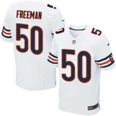 Jerseys Factory Cheap Nike Bears #50 Jerrell Freeman White Men's