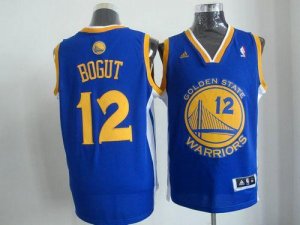 Jerseys Factory Cheap Revolution 30 Warriors #12 Andrew Bogut Bl