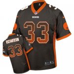Jerseys Factory Cheap Nike Browns #33 Trent Richardson Brown Tea