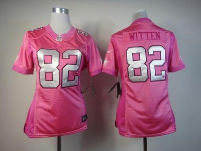 Jerseys Factory Cheap Nike Cowboys #82 Jason Witten Pink Women's