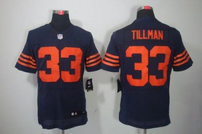 Jerseys Factory Cheap Nike Bears #33 Charles Tillman Navy Blue 1