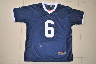 Jerseys Factory Cheap Nittany Lions #6 Navy Blue Embroidered NCA