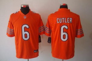 Jerseys Factory Cheap Nike Bears #6 Jay Cutler Orange Alternate