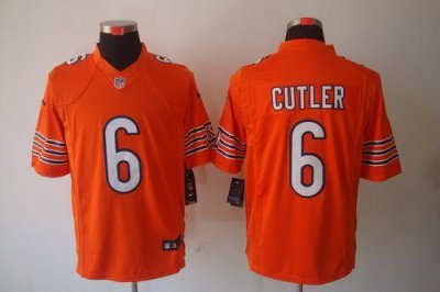 Jerseys Factory Cheap Nike Bears #6 Jay Cutler Orange Alternate