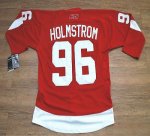 Jerseys Factory Cheap Red Wings 96 Tomas Holmstrom Embroidered R