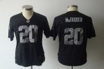 Jerseys Factory Cheap Raiders #20 Darren McFadden Black Women's