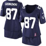 Jerseys Factory Cheap Nike Patriots #87 Rob Gronkowski Navy Blue
