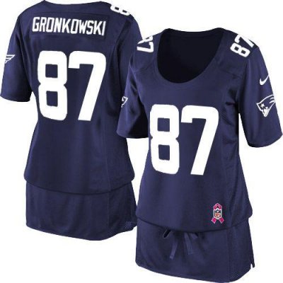 Jerseys Factory Cheap Nike Patriots #87 Rob Gronkowski Navy Blue