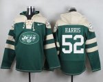 Jerseys Factory Cheap Nike Jets #52 David Harris Green Player Pu
