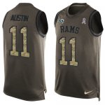 Jerseys Factory Cheap Nike Rams #11 Tavon Austin Green Men's Sti