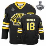 Jerseys Factory Cheap Bruins Stanley Cup Finals Patch #18 Nathan