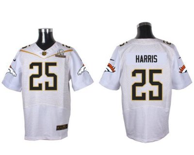 Jerseys Factory Cheap Nike Broncos #25 Chris Harris Jr White 201
