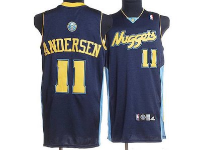 Jerseys Factory Cheap Nuggets #11 Chris Andersen Stitched Dark B
