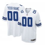 Jerseys Factory Cheap Nike Dallas Cowboys Customized White Embro