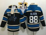 Jerseys Factory Cheap Nike Panthers #88 Greg Olsen Black Super B