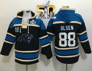 Jerseys Factory Cheap Nike Panthers #88 Greg Olsen Black Super B