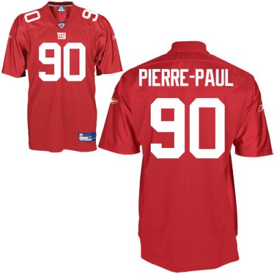 Jerseys Factory Cheap Giants #90 Jason Pierre-Paul Red Stitched