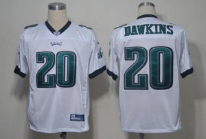 Jerseys Factory Cheap Eagles #20 Brian Dawkins White Stitched NF