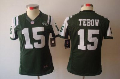 Jerseys Factory Cheap Nike Jets #15 Tim Tebow Green Team Color W