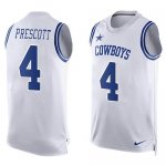 Jerseys Factory Cheap Nike Cowboys #4 Dak Prescott White Men's S