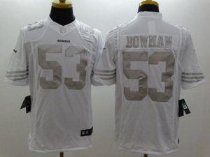 Jerseys Factory Cheap Nike 49ers #53 NaVorro Bowman White Men's