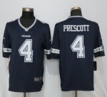 Jerseys Factory Cheap Nike Cowboys #4 Dak Prescott Navy Blue Tea
