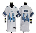 Jerseys Factory Cheap Nike Lions #44 Jahvid Best White Youth Emb