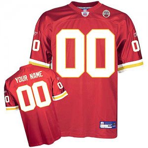Jerseys Factory Cheap Chiefs Personalized Authentic Red NFL Jers
