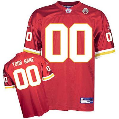 Jerseys Factory Cheap Chiefs Personalized Authentic Red NFL Jers
