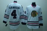 Jerseys Factory Cheap Blackhawks #4 Nikals Hjalmarsson Embroider