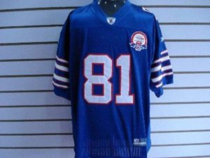 Jerseys Factory Cheap Bills #81 Terrell Owens Baby Blue AFL 50th