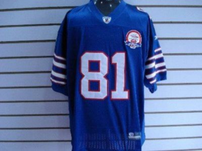 Jerseys Factory Cheap Bills #81 Terrell Owens Baby Blue AFL 50th